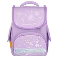 Ghiozdan neechipat Nature Quest Lite, dimensiune 35 x 31 x 19 cm, motiv Lavender Forest