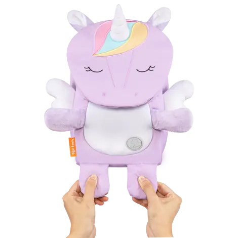 Rucsac gradinita Mini Zoomies, dimensiune 29 x 21 x 12 cm, motiv Purple Unicorn