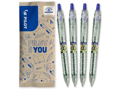 FLOW PACK B2P ECOBALL 1.0 ALBASTRU 4/SET PILOT