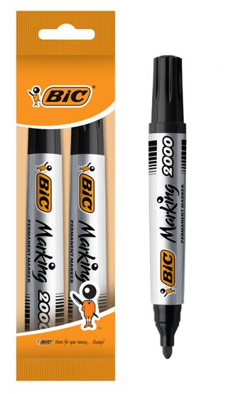 Marker permanent 2000 negru P/2
