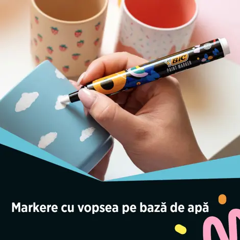 Markere cu vopsea BIC Intensity cut/4