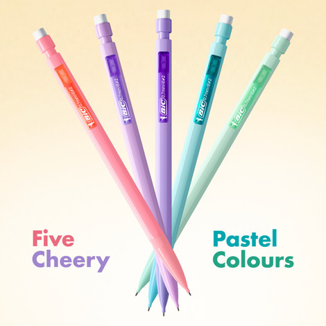 Creion mecanic BIC Matic Pastel 0.7mm P/5
