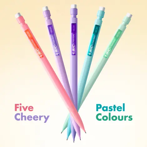 Creion mecanic BIC Matic Pastel 0.7mm P/5