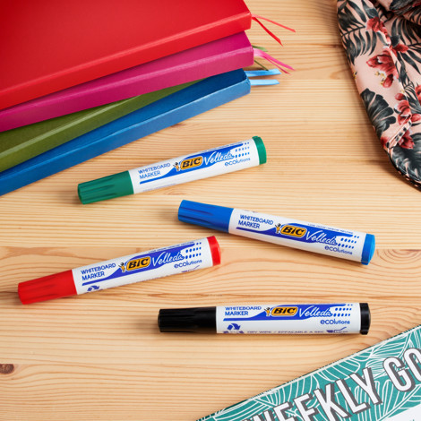 Marker tabla alba ECO Velleda 1701 negru Bl/1