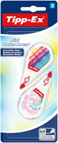 Banda corectoare Tipp-Ex Mini Pocket Mouse Decors  Bl/2  