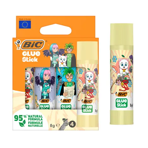 Lipici solid BIC ECO DECO 8gr P/4