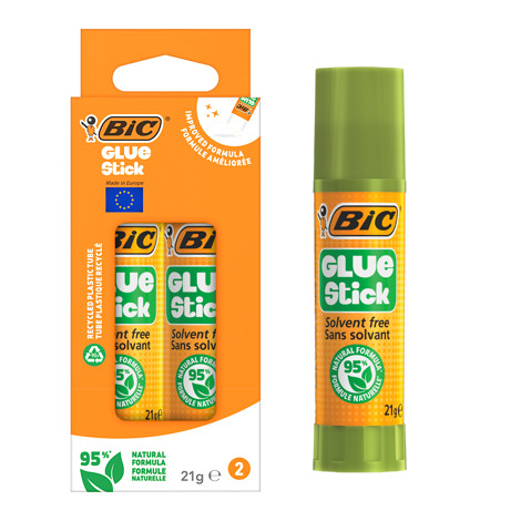 Lipici solid BIC ECO 21gr Bl/2