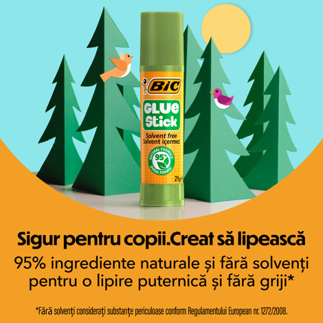 Lipici solid BIC ECO 21gr Bl/2
