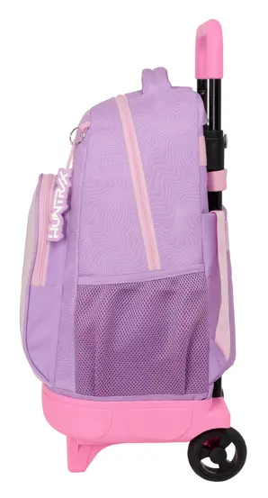 Rucsac troler detasabil fete K-Pop Demon Hunters Iconic cu 2 roti 33x45x22 cm