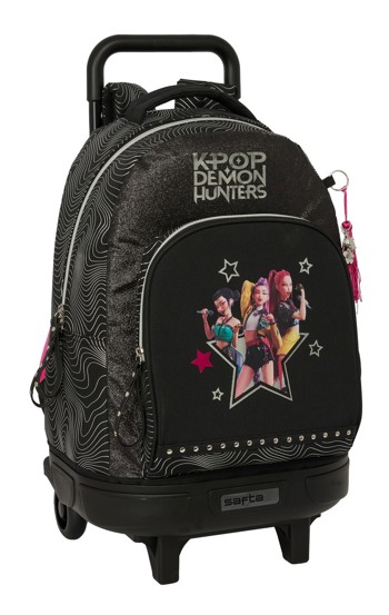 Rucsac troler detasabil K-Pop Demon Hunters Energy 2 roti 33x45x22 cm