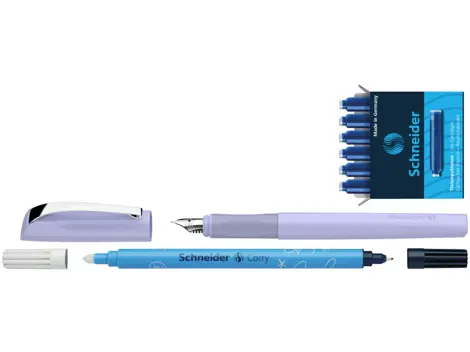 Stilou Schneider Ceod Colour set +6 patroane + Corry/ blister Lila