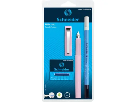 Stilou Schneider Ceod Colour set +6 patroane + Corry/ blister Roz