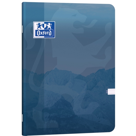 Set 5 caiete Oxford A4 80 file, dictando, hartie Optik 80g / mp, diverse culori