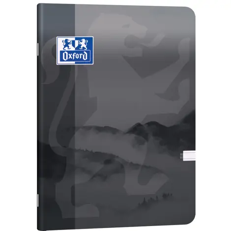 Set 5 caiete Oxford A4 80 file, dictando, hartie Optik 80g / mp, diverse culori