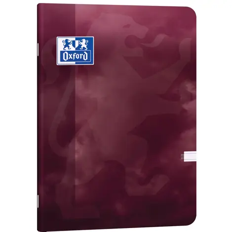 Set 5 caiete Oxford A4 80 file, dictando, hartie Optik 80g / mp, diverse culori