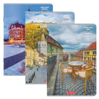 Set 5 caiete A4 100 file, dictando, hartie 70g/mp, diverse modele24