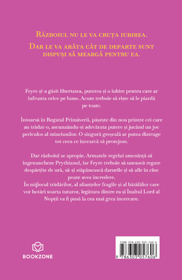 Seria Regatul spinilor si al trandafirilor Hardcover vol. 1-5  (ACOTAR) 