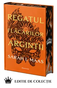 Regatul flăcărilor argintii   (ACOTAR vol. 5)  - ediție Hardcover
