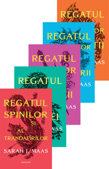 Seria Regatul spinilor si al trandafirilor vol. 1-5  (ACOTAR) 