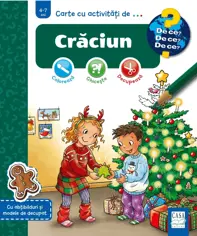 Carte cu activitati de... Craciun (4-7 ani)