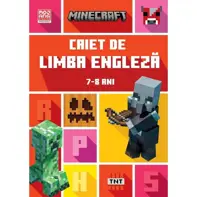 Minecraft. Caiet de limba engleză 7-8 ani