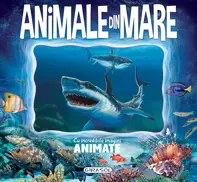 Carte cu imagini animate - Animale din mare