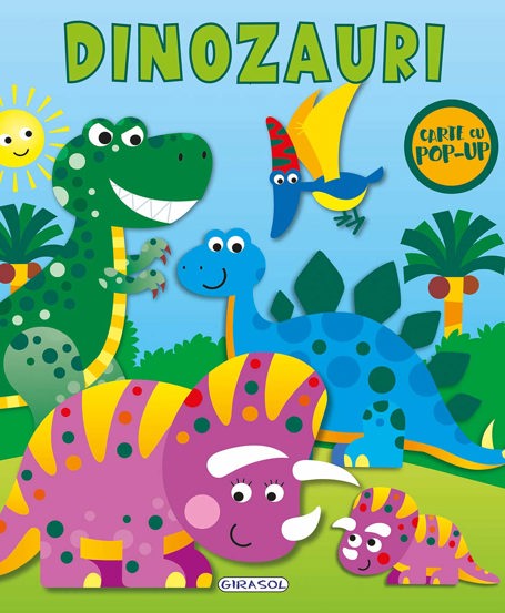 Carte cu pop-up - DINOZAURI