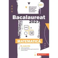 Bacalaureat 2027. Matematică M: Mate-info