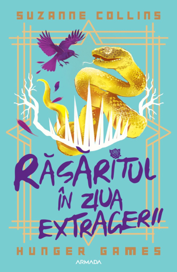 Rasaritul in ziua extragerii. Seria Jocurile foamei (sprayed edges)