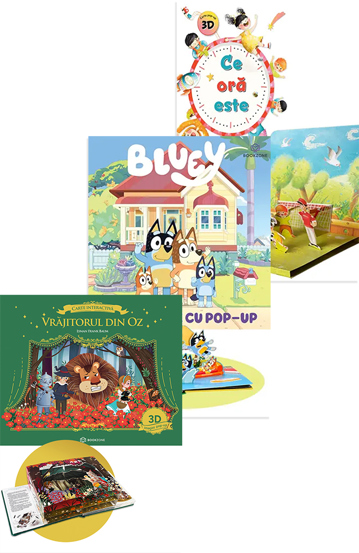 Pachet Biblioteca POP-UP a copilariei