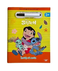 Disney Stitch. Invat sa scriu. Scrie, sterge si scrie din nou!