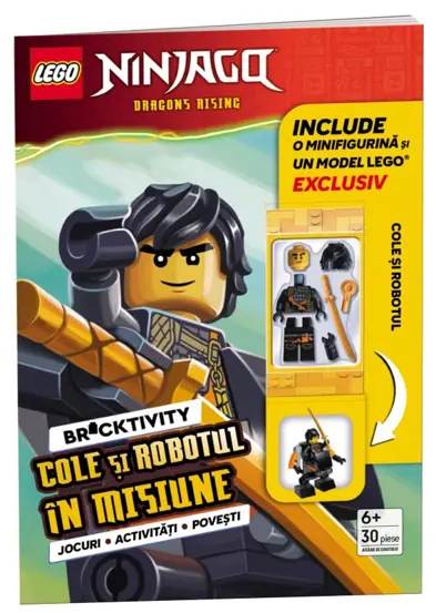 LEGO
(Bricktivity
Ninjago ) -
Cole si Robotul
in misiune