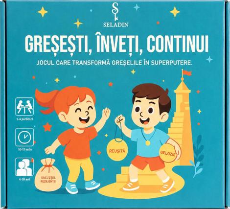 Joc educativ: Gresesti, inveti, continui