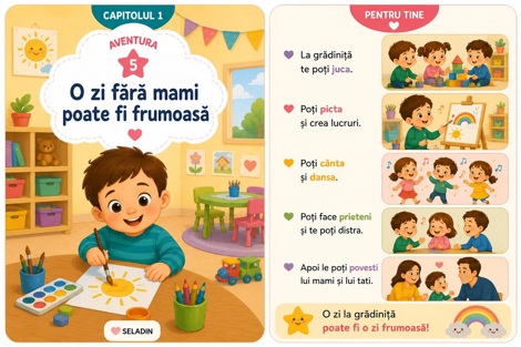 Joc educativ: Marea aventura a gradinitei