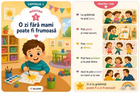 Joc educativ: Marea aventura a gradinitei