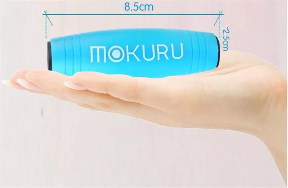 Fidget Stick Mokuru Albastru Jucarie Antistres cu LED