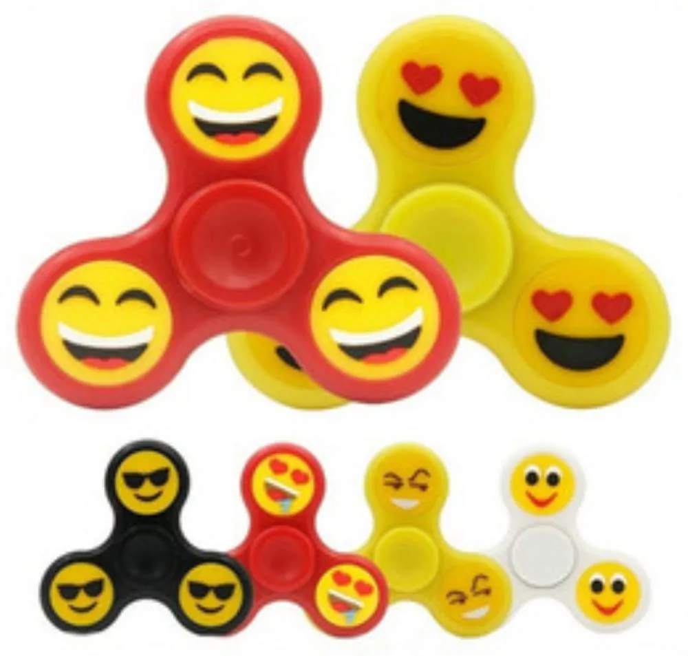 Spinner Fosforescent Smiley Face