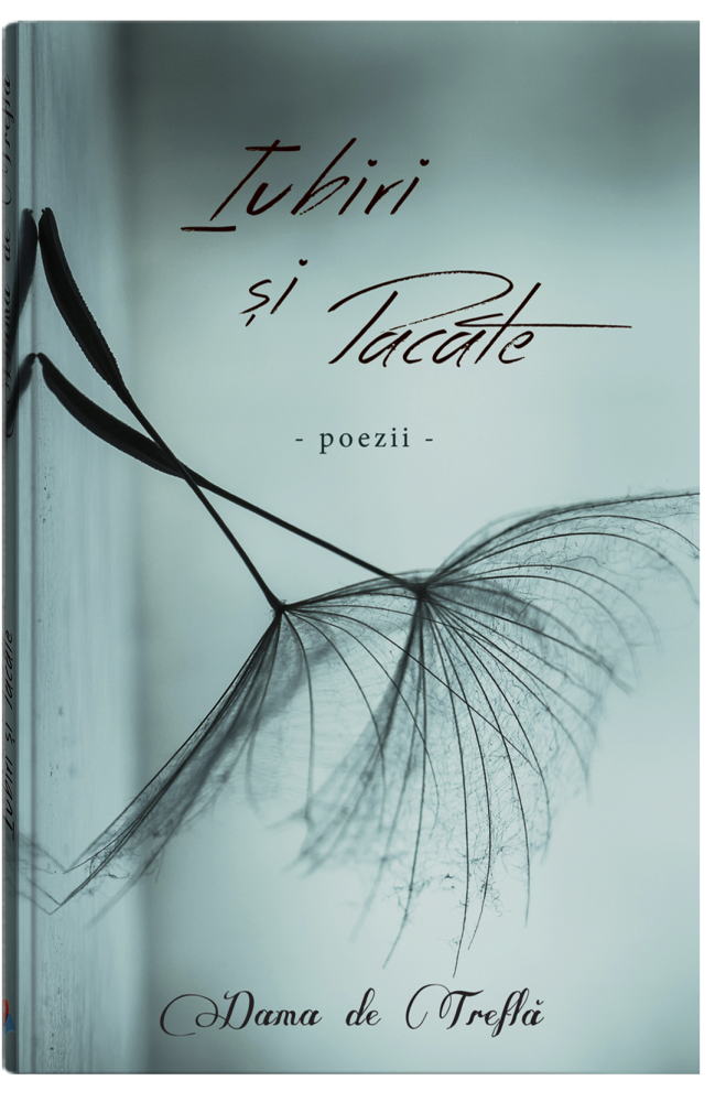 Pachet Dama de trefla -6 carti + Lampa tip carte - format mare - Culoare bej