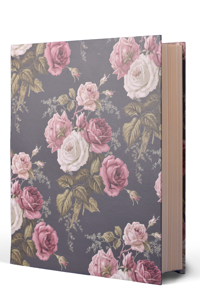 Cutie decor "Flori" - format mediu 