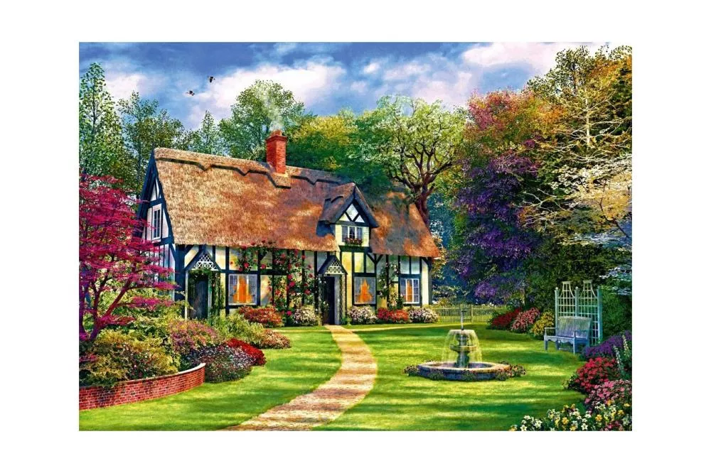 Puzzle Bluebird - Dominic Davison: The Hideaway Cottage, 1.000 piese