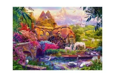 Puzzle Bluebird - Old Mill, 1.000 piese