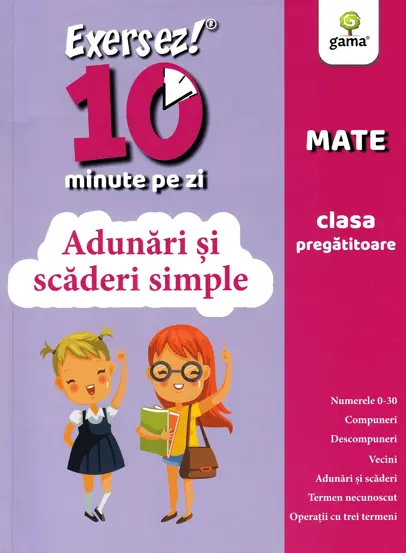 Adunari si scaderi simple - clasa pregatitoare