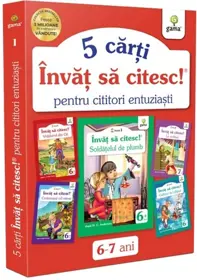 Pachet "Învăț să citesc pentru cititori entuziaști 1" - 6-8 ani