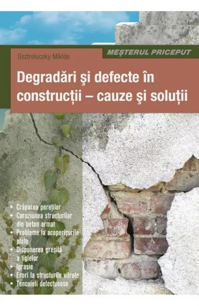 Degradari Si Defecte In Constructii - Cauze Si Solutii