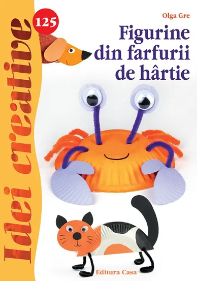 Figurine din farfurii de hartie 