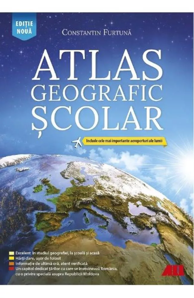Atlas geografic scolar. Editia 2020