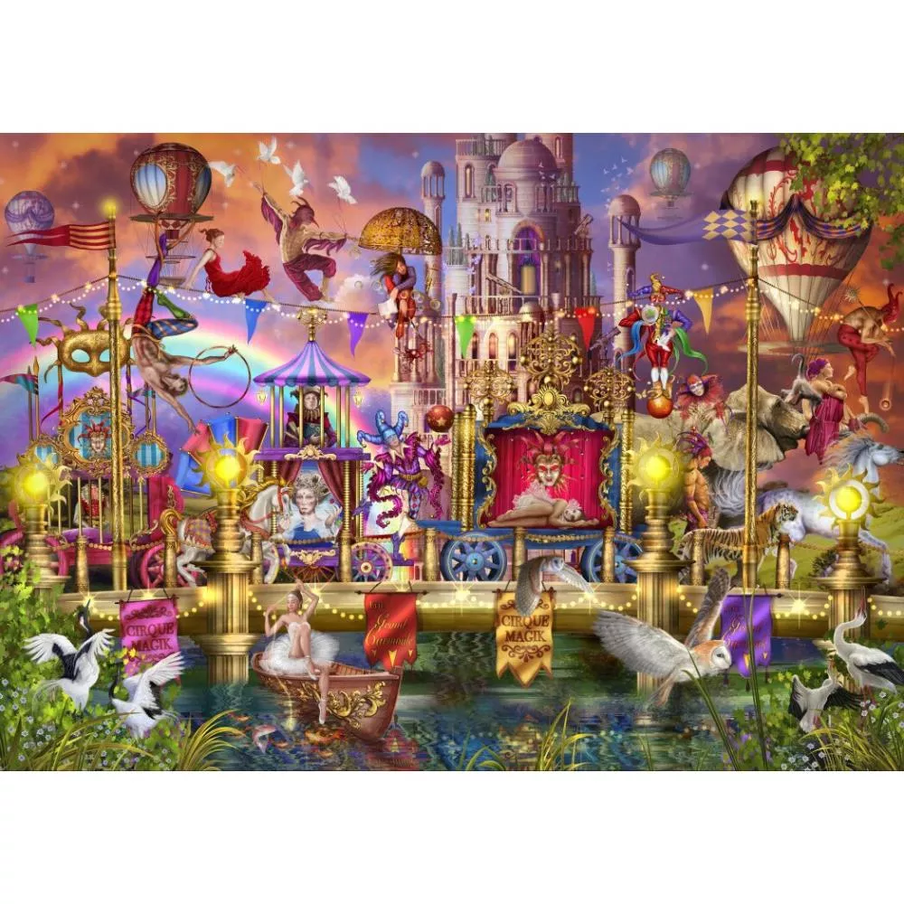 Puzzle Bluebird - Marchetti Ciro: Magic Circus Parade, 1500 piese