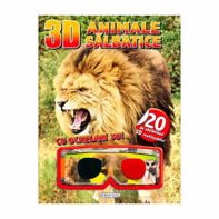 3D Animale salbatice. Cu ochelari 3D