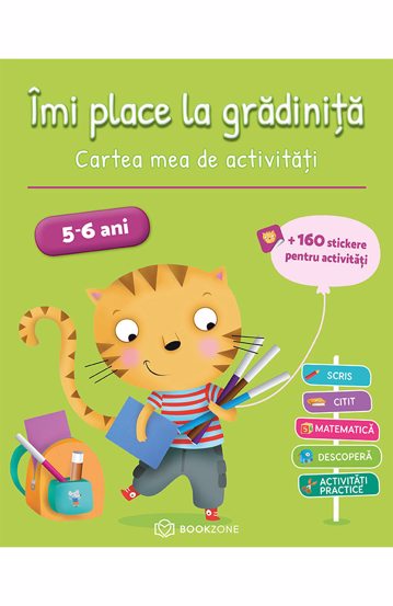 Imi place la gradinita + Invat si ma distrez (5-6 ani)