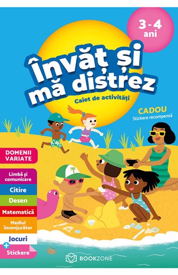 Imi place la gradinita + Invat si ma distrez (3-4 ani, 4-5 ani)